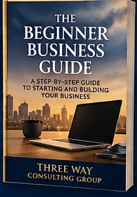 Concept cover for Beginner Business eBook